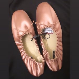 NWT ZARA BALLET FLATS